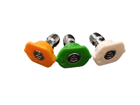 1/4" Quick Release Spray Nozzles - 3 piece Set - Squid Ink Detailing