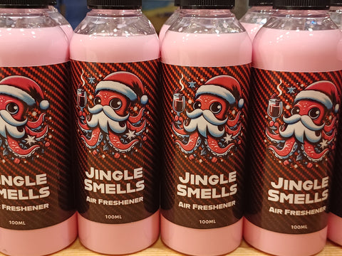 Squid Ink Detailing Jingle Smells Christmas Air Freshener spray