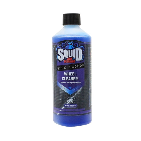 Squid Ink Blue Lagoon Wheel Cleaner 500ml bottle