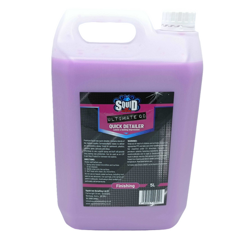 Squid Ink Detailing Ultimate Quick Detailer, 5L with white background