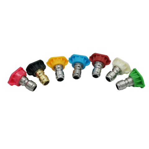 1/4" Quick Release Spray Nozzles - 7 piece Set