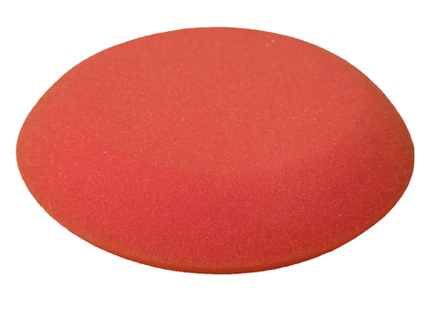 Squid Ink Detailing Jumbo UFO shaped wax applicator in red