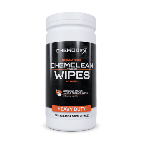 Chemodex Chemclean Heavy Duty Textured Wipes - Squid Ink Detailing