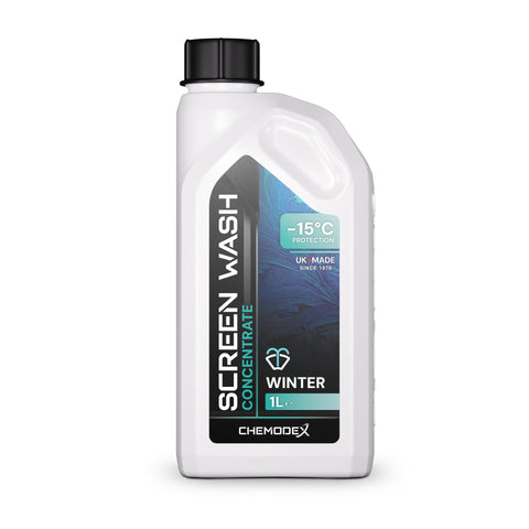 Chemodex Winter Screen Wash Concentrate 1L - Squid Ink Detailing