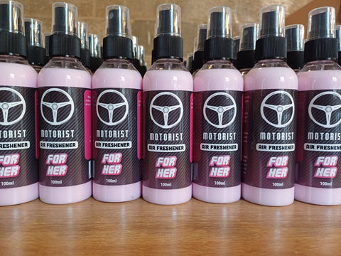 For Her Air Freshener - The Motorist Blend - Squid Ink Detailing