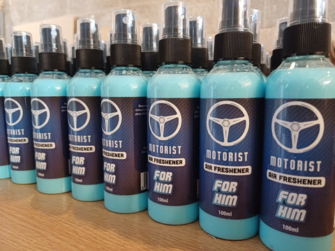 For Him Air Freshener - The Motorist Blend - Squid Ink Detailing