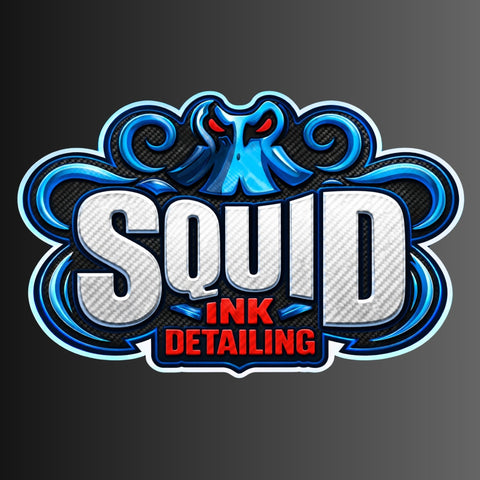 Squid Ink Detailing Carbon Tinted Vinyl Sticker - Squid Ink Detailing