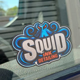 Squid Ink Detailing Carbon Tinted Vinyl Sticker - Squid Ink Detailing