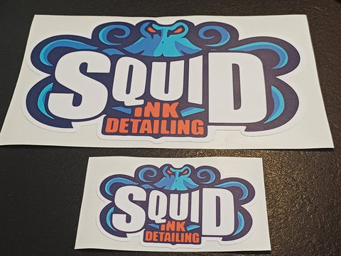 Squid Ink Detailing Vinyl Stickers - Squid Ink Detailing