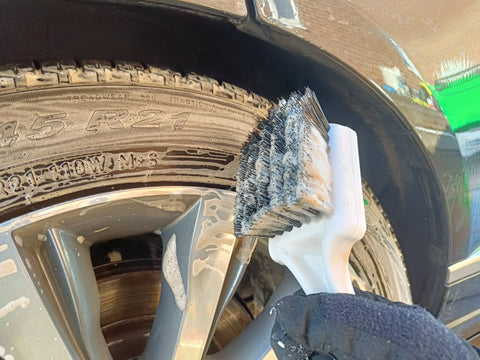 Squid Ink Tyre Brush - Squid Ink Detailing
