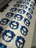 The Motorist / Squid Ink Collab Stickers - Squid Ink Detailing
