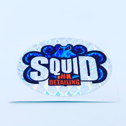Squid Ink Holographic Sticker
