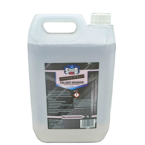 Squid Ink Ferrous Xtract 5L trade bulk with white background