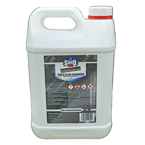 Squid Ink Tar & Glue 5L trade bulk with white background