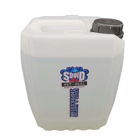 Squid Ink Wet Seal Nano Sealant 5L trade bulk with white background