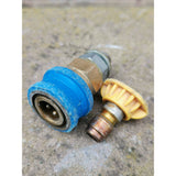 Male 1/4" Quick Release Coupler - Stubby Gun Upgrade - Squid Ink Detailing