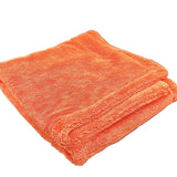 Squid Ink Fire Coral Twisted Loop Drying Towel (Large) - Squid Ink Detailing