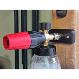 Squid Ink Stowaway - Snow Foam Cannon Wall Mount - Squid Ink Detailing